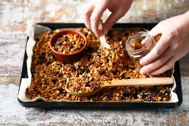 This is a quick and easy recipe for granola!