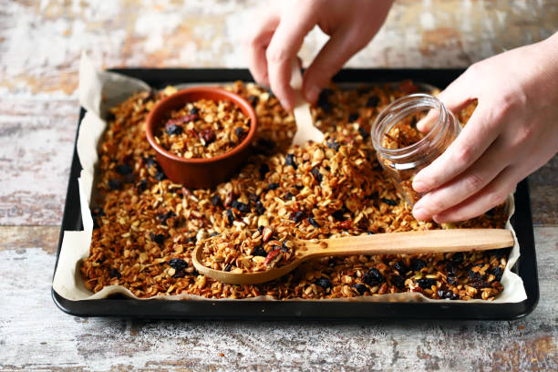 This is a quick and easy recipe for granola! This is a quick and easy recipe for granola!