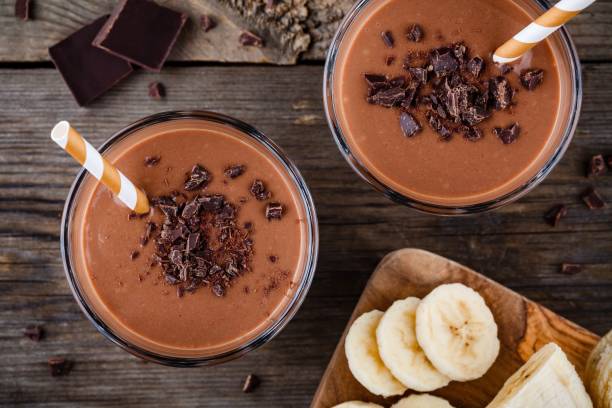 CHOCOLATE COFFEE BREAKFAST SMOOTHIE