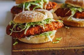 BAKED SPICY CHICKEN SANDWICHES