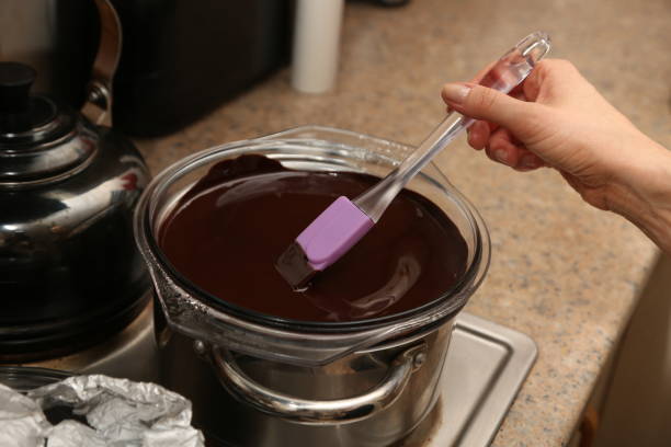 Chocolate self saucing pudding